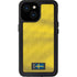 Sweden Soccer Flag iPhone 15 Waterproof Case